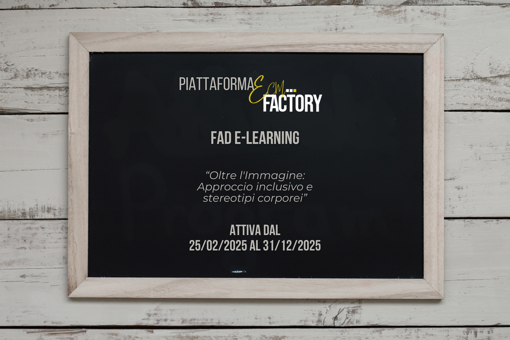 OLTRE L'IMMAGINE: approccio inclusivo e stereotipi corporei.