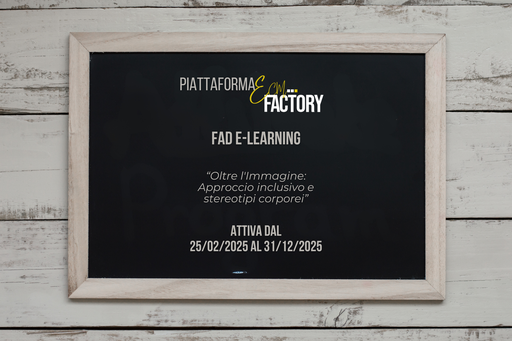 OLTRE L'IMMAGINE: approccio inclusivo e stereotipi corporei.