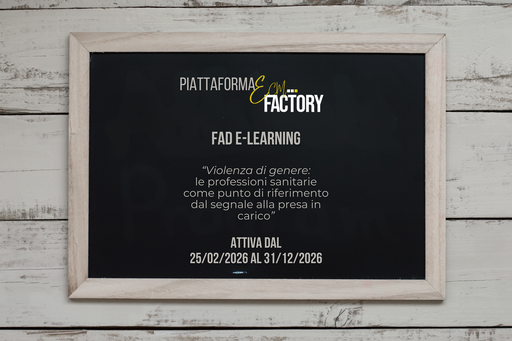 VIOLENZA DI GENERE: Le professioni sanitarie come punto di riferimento dal segnale alla presa in carico. 2026